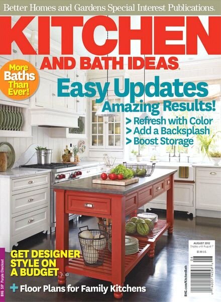 Kitchen and Bath Ideas – August 2012