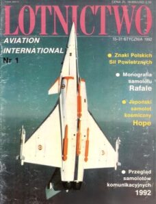 Lotnictwo 1992-01