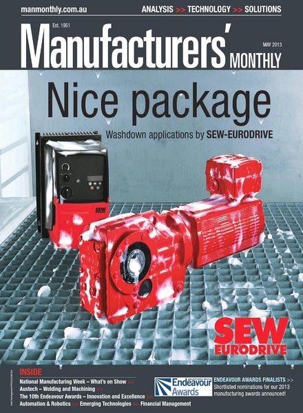 Manufacturers Monthly — May 2013