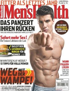 Men’s Health Germany — Februar 2014