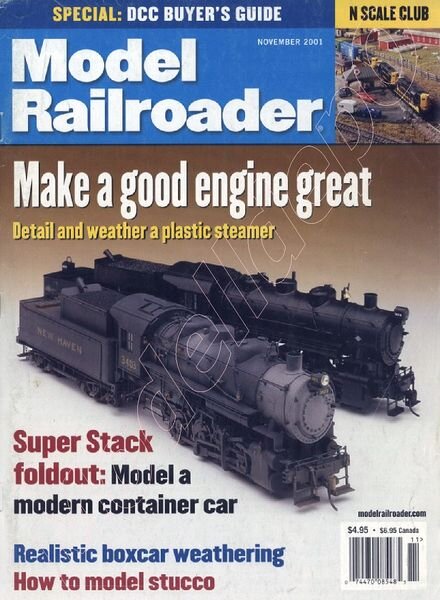 Model Railroader – 2001-11