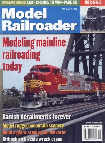 Model Railroader – 2002-02