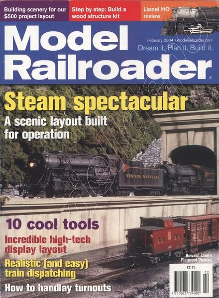 Model Railroader — 2004-02