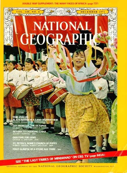 National Geographic Magazine 1971-12, December