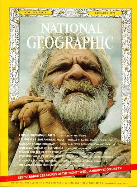 National Geographic Magazine 1973-01, January