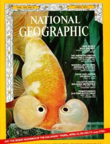 National Geographic Magazine 1973-04, April
