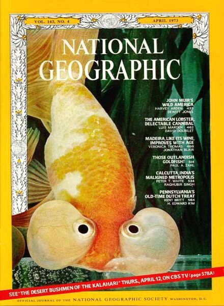 National Geographic Magazine 1973-04, April