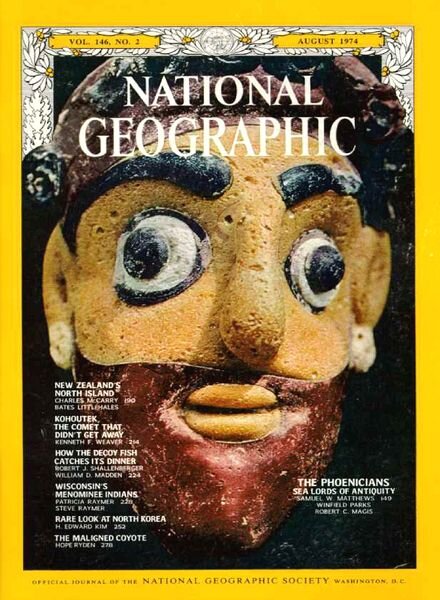 National Geographic Magazine 1974-08, August
