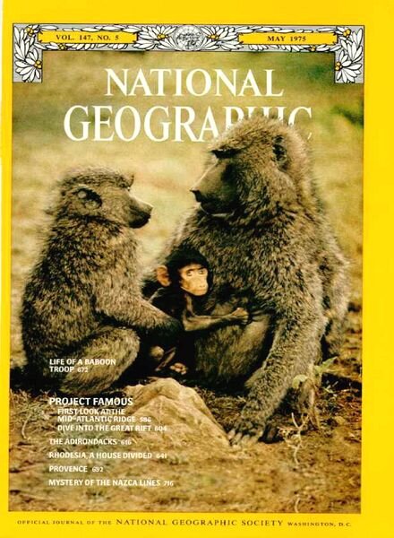 National Geographic Magazine 1975-05, May