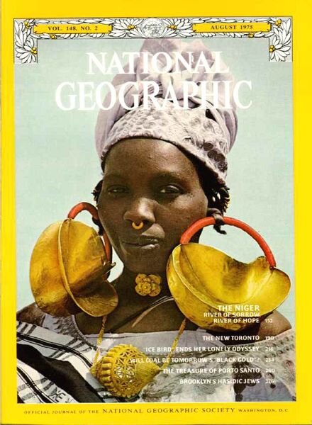 National Geographic Magazine 1975-08, August