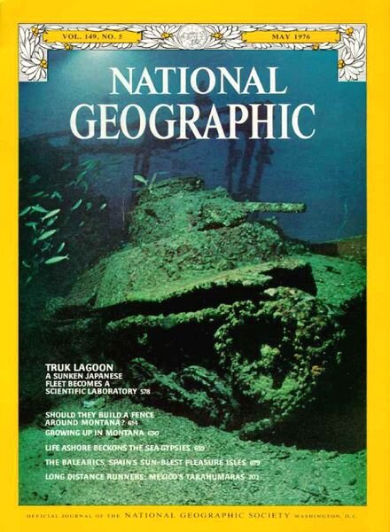 National Geographic Magazine 1976-05, May