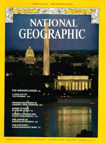 National Geographic Magazine 1976-10, October