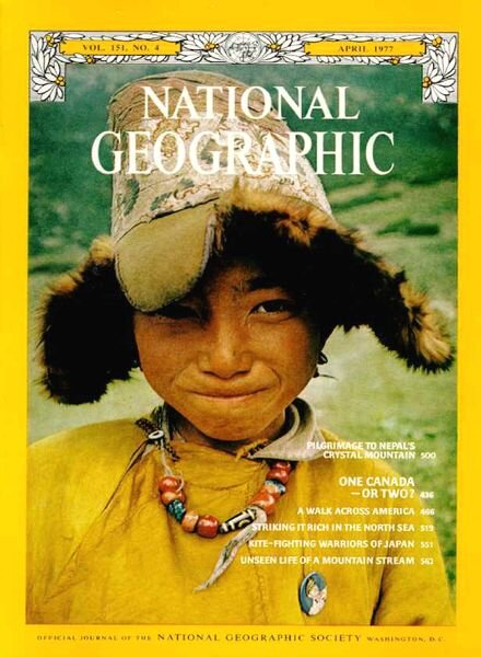 National Geographic Magazine 1977-04, April