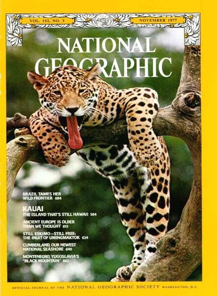 National Geographic Magazine 1977-11, November