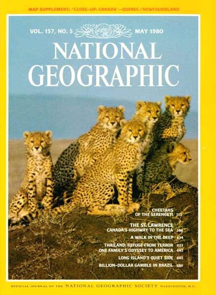 National Geographic Magazine 1980-05, May