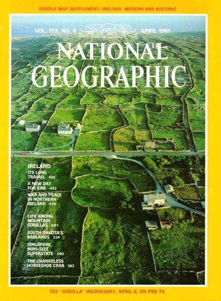 National Geographic Magazine 1981-04, April