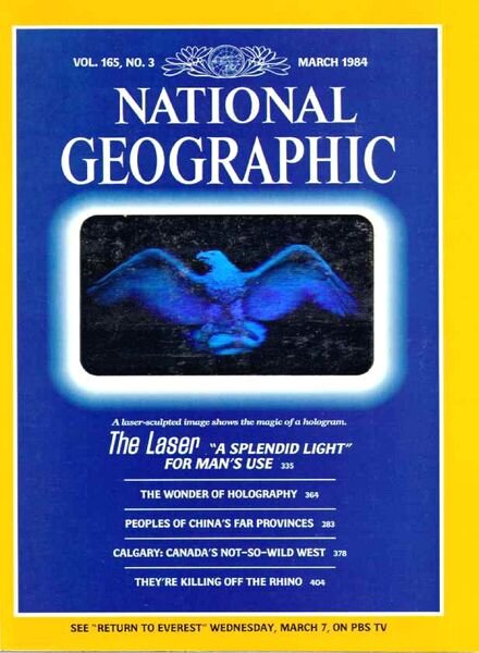 National Geographic Magazine 1984-03, March