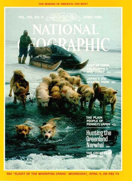 National Geographic Magazine 1984-04, April