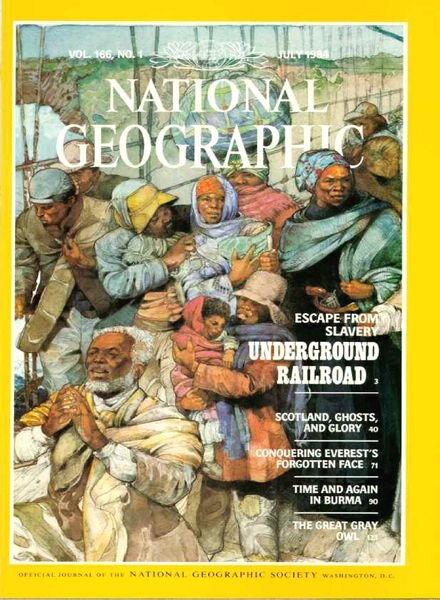 National Geographic Magazine 1984-07, July