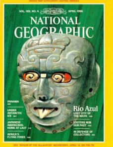 National Geographic Magazine 1986-04, April
