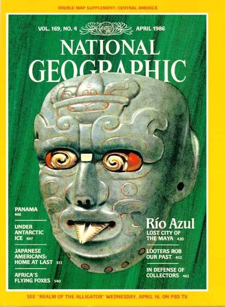 National Geographic Magazine 1986-04, April