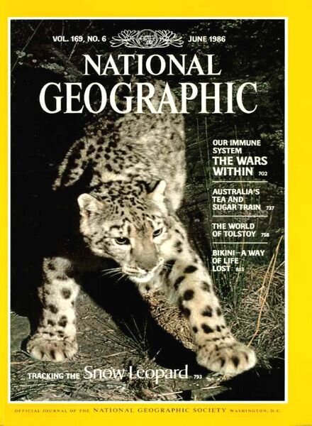 National Geographic Magazine 1986-06, June