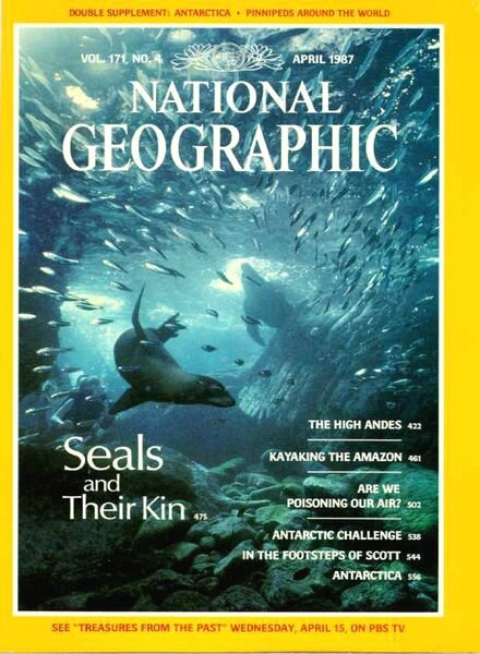 National Geographic Magazine 1987-04, April
