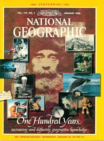 National Geographic Magazine 1988-01, January