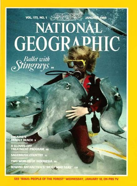 National Geographic Magazine 1989-01, January