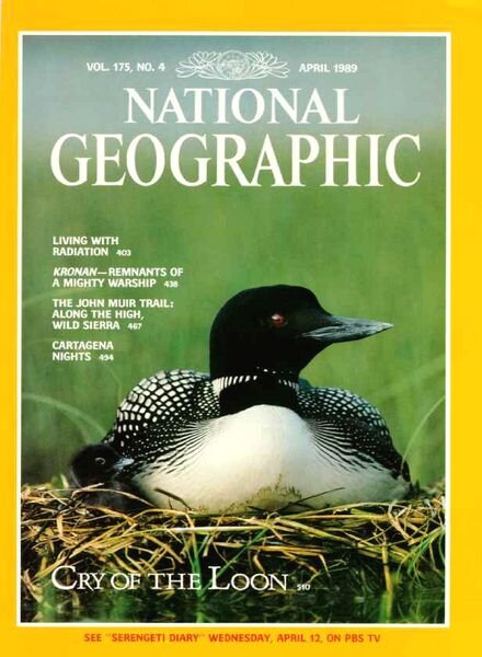 National Geographic Magazine 1989-04, April
