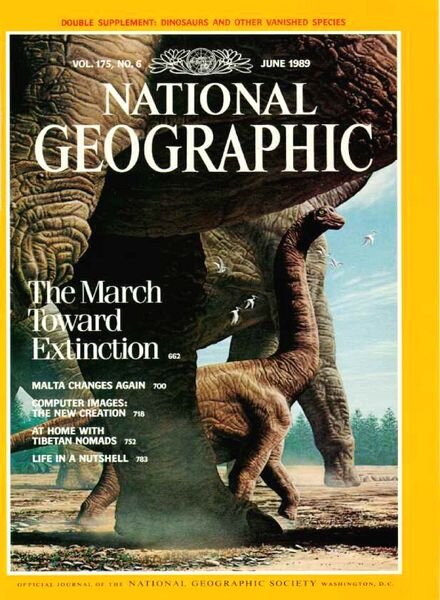 National Geographic Magazine 1989-06, June