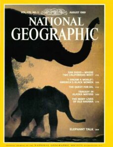 National Geographic Magazine 1989-08, August