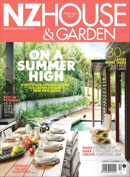 NZ House & Garden Magazine — February 2014