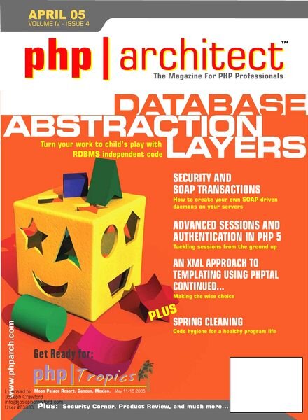 php architect – 2005.04.(29)