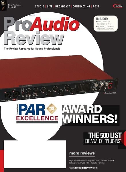 ProAudio Review – December 2013