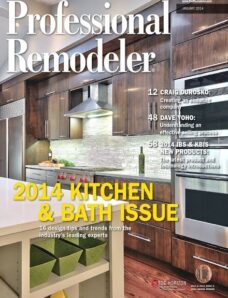 Professional Remodeler – January 2014