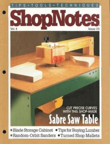 ShopNotes Issue 23
