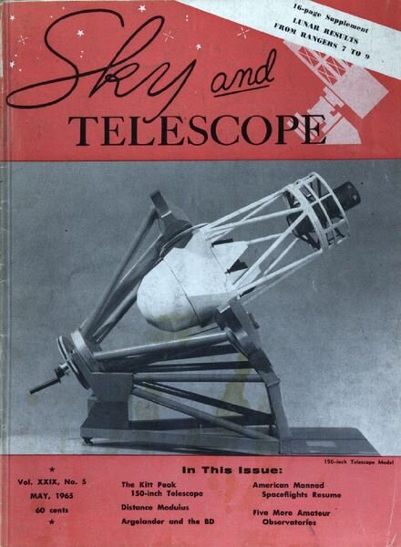 Sky & Telescope 1965 05