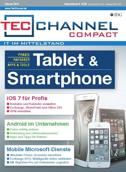 Tecchannel Compact Magazin (Tablet und Smartphone) Februar N 01, 2014