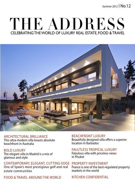 THE ADDRESS Magazine — Summer 2012
