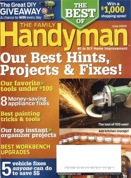 The Family Handyman — June 2009