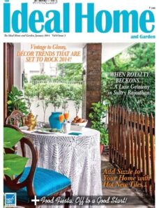 The Ideal Home and Garden — January 2014