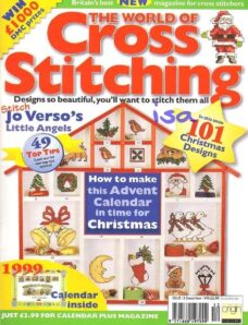 The world of cross stitching 13, December 1998