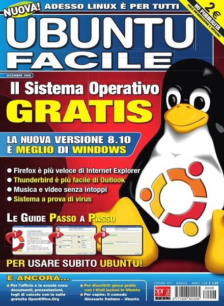 Ubuntu Facile N 6 – Dicembre 2008
