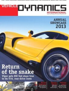 Vehicle Dynamics International Annual Showcase 2013