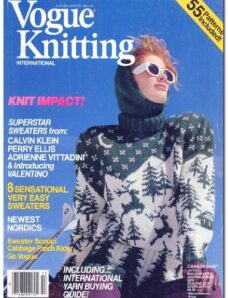 Vogue Knitting Automn-Winter 1985-1986
