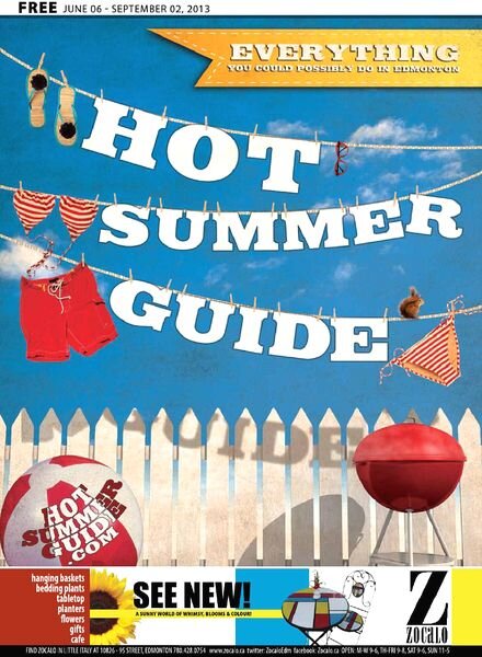 Vue Weekly – Hot Summer Guide 2013