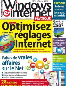 Windows & Internet Pratique N 13 – Fevrvier 2014