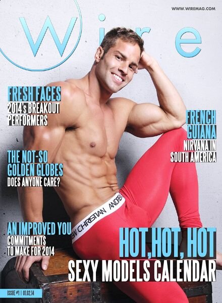 Wire Magazine N 01, 2014 Hot Models Calendar