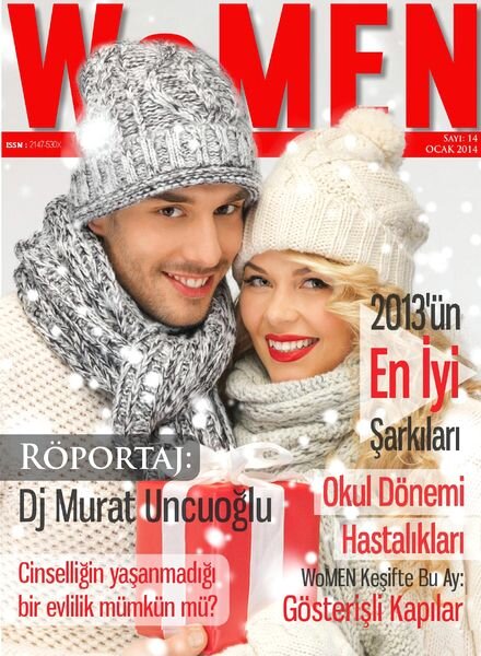 WoMEN Dergisi — Ocak 2014
